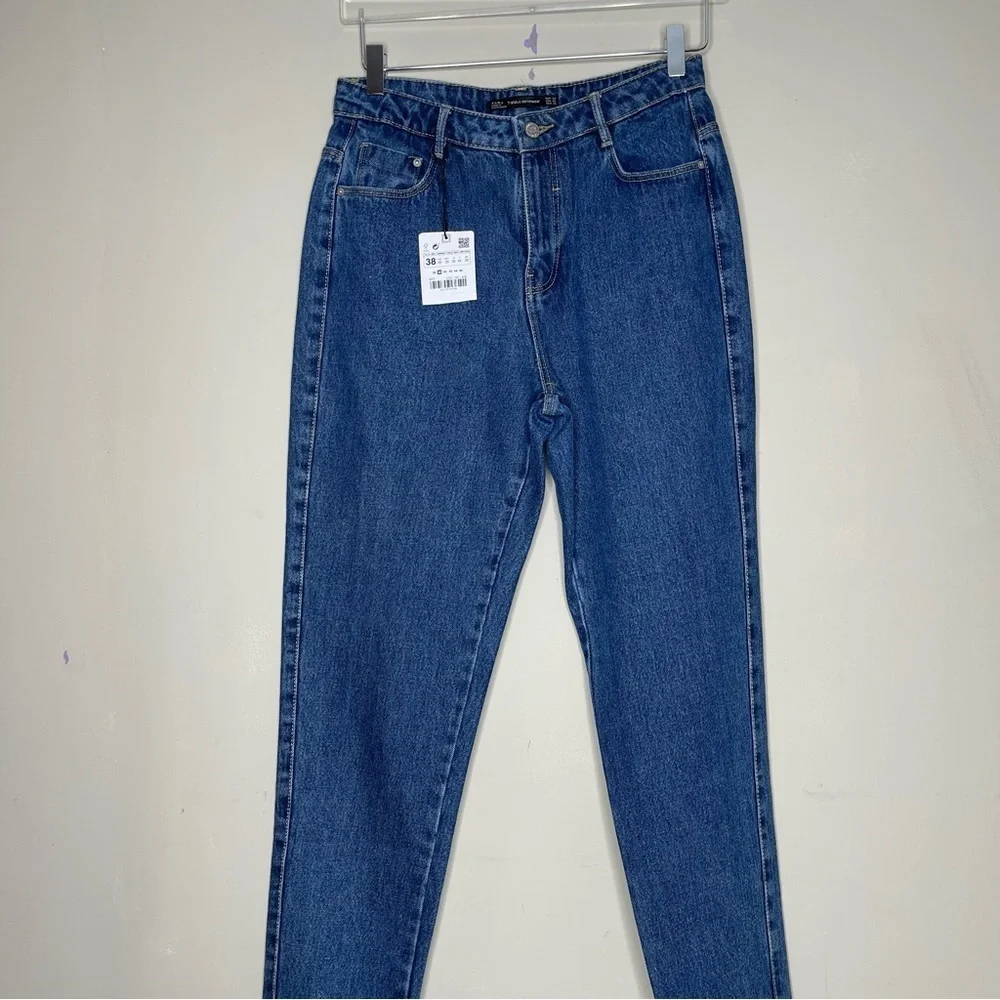 Zara translucent denim wear